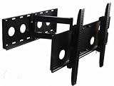 VideoSecu Articulating Swivel Single Arm TV LCD Plasma Wall Mount for LG 55LH40 55LH90 47LD450 47LH40 47LH50 47LH55 42LC7D 60PK550 47LH90 55LHX 50PK750 47LF11 47LH30 50PK550 Display with Free 7ft HDMI Cable