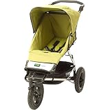 2008 Mountain Buggy Urban Single Stroller - Moss Green Dot