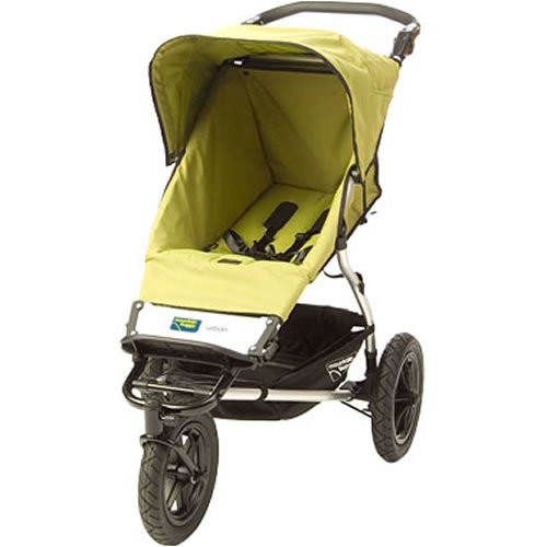 Urban Single Jogging Stroller - Moss Dot