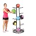 j/fit 4-Sided Medicine Ball Rack