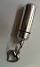 Classic Silver Cremation Urn Keepsake with Open Heart Charm