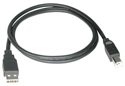 Cables To Go 28103 USB 2.0 A Male to B Male Cable, Black (9.8 Feet/ 3 Meters)