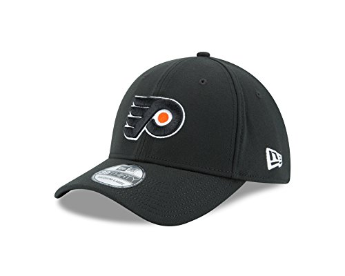 NHL Philadelphia Flyers Men's Team Classic 39Thirty Stretch Fit Cap, Medium/Large, Black