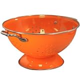 Calypso Basics 3 Quart powder coated Colander, Orange by Reston Lloyd