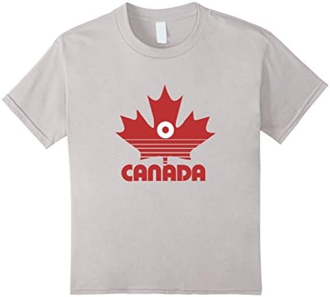 O Canada shirt for Canada day Canadian pride - Kids 10 - Silver