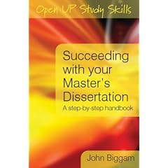 Succeeding with you Master's Dissertation: A Step-by-Step Handbook: A Step-by-step Guide