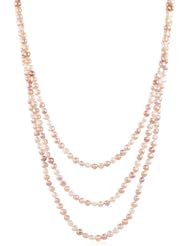 TARA Pearls Multi-Color Freshwater 7x8mm Pearl Strand Necklace