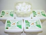 Fresh Mozzarella Bocconcini (Cherry Sized Balls), 3 lbs (6-8 oz Cups)