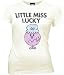 Junk Food Little Miss Lucky Sugar Cream Juniors/Ladies T-Shirt Tee