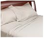 Wamsutta 300-Thread-Count Egyptian Sateen Twin Flat Sheet, Stone