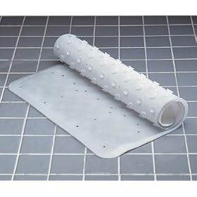 Safety Bath Mat, White, Large - 30" x 13 3/4" (76 x 35cm)