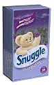 Snuggle Fabric Softener Sheets, Purple Fusion with Botanical Bliss scent, Case Pack, Six - 120 Sheet Boxes (720 Sheets)