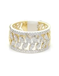 14k Yellow Gold Fashion Diamond Ring ( 0.47 CTTW, G-H Color, SI1-SI2 Clarity )