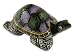 Wood statuette, 'Longevity Turtle'