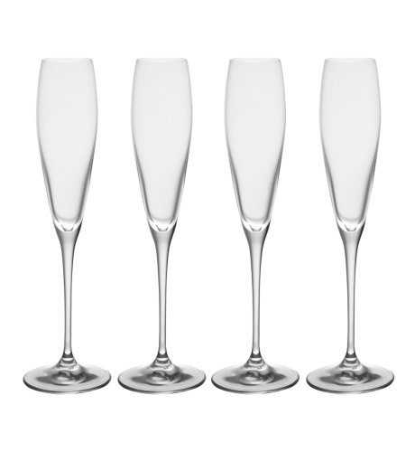 4 Sicily Flute Glasses