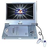 Feastronics Portable DVD Player, TV Tuner + 300 Games