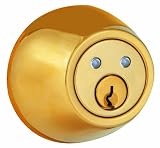 Morning Industry RF-01P Radio Frequency Remote Deadbolt, Polished Brass