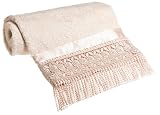 Croscill Macrame Embellished Bath Towel, Linen