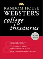 Random House Webster's College Thesaurus