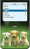 3 Puppies - Apple iPod video 30GB Hard Case iJacket - Shock Absorbent Hard Protective Faceplate Cover + FREE iPod video Screen Protector Shield