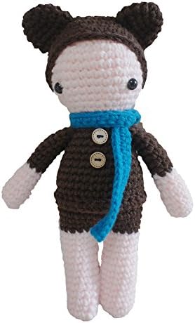 iHanco Three Best Friends Knitting DIY Kit Dark Brown