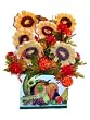 Sunflowers Bouquet 6 Cookies