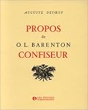 Propos de O. L. Barenton, confiseur