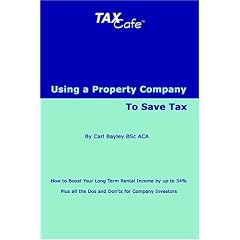 Using a Property Company to Save Tax