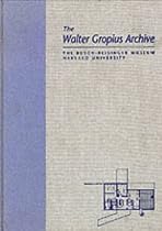 The Walter Gropius Archive, 1936SH1957 (Garland Architectural Archives)