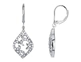 Diamond Earrings 1 Carat (ctw) in 18K White Gold