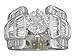 EGL Certified 2.45 cts Diamond Engagement Ring 14Kt White Gold