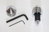 Suzuki Spike Bar Ends - Chrome - GSXR 600 750 1000 1100 1300, TL1000S, TL1000R, Bandit 1200, SV650, SV1000S, Katana 600 750 Hayabusa Barends