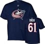 Rick Nash Reebok Navy Name and Number Columbus Blue Jackets T-Shirt