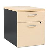 Alera SV551622CM Seville Series 16-Inch by 23-Inch 1 Box/1 File Drwr Hanging Pedastal File, Maple