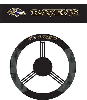 Baltimore Ravens Steering Wheel Cover from NEOPlex