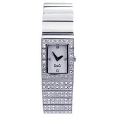 D&G Dolce&Gabbana Damen-Armbanduhr SCOTLAND SLV STONES DIAL HALF STONES BRC DW0330
