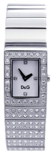 Dolce & Gabbana Women's SCOTLAND DW0330 Stainless-Steel Analog Quartz Watch with Silver Dial