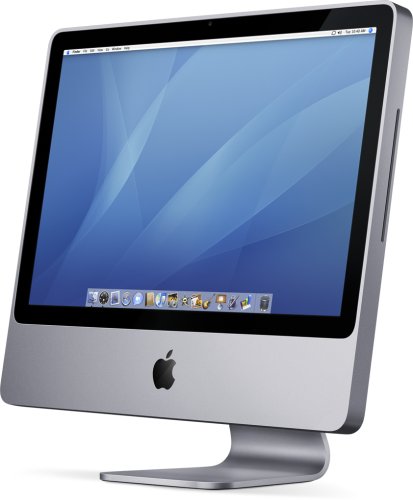 Apple iMac Desktop with 24 Display  MA878LL/A (2.4 GHz Intel Core 2 Duo, 1 GB RAM, 320 GB Hard Drive, SuperDrive)