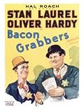 Retro Movie Prints: Laurel And Hardy - Bacon Grabbers 1929 Print - 30 x 40 cm