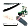 DOVO 506B 6/8 Col Conk Straight Razor with Full Shaving Set