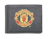 MANCHESTER UNITED Football Club - Genuine Leather Wallet with Embroidered Club Crest