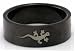 Blackline Gecko Design Stainless Steel Ring by BodyPUNKS (RBS-011)