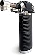Professional Culinary Kitchen Blow Torch for Creme Brulee Takes Butane Gas Premium Blowtorch Safety Lock and Flame Adjustment Life Time Guarantee Best Valentines Gifts