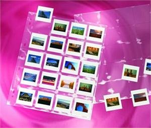 Clear File 2x2 Archival Plus Slide Page/100 pk #210100B