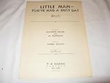 LITTLE MAN AL HOFFMAN 1934 SHEET MUSIC FOLDER 423 SHEET MUSIC