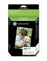 HP 363 Series Print Cartridge and Original Photo Paper Kit, 150 Sheets, 10 x 15 cm , 6 Cartridges