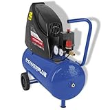 Kompressor für Druckluft 8 Bar 1100W 24Liter - POW 5530 Kompressor für Druckluft 8 Bar 1100W 24Liter - POW 5530