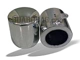 8 Polished Speaker Cans for your Wakeboard Tower