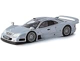 Review Maisto 36849 silver / Diecast Model Mercedes-Benz CLK GTR Street in Silver (1:18 scale)
