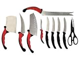 Contour Pro Knives - Das praktische 10-er Set f�r leichtes, professionelles Schneiden mit Leichtigkeit / Aus der TV-Werbung